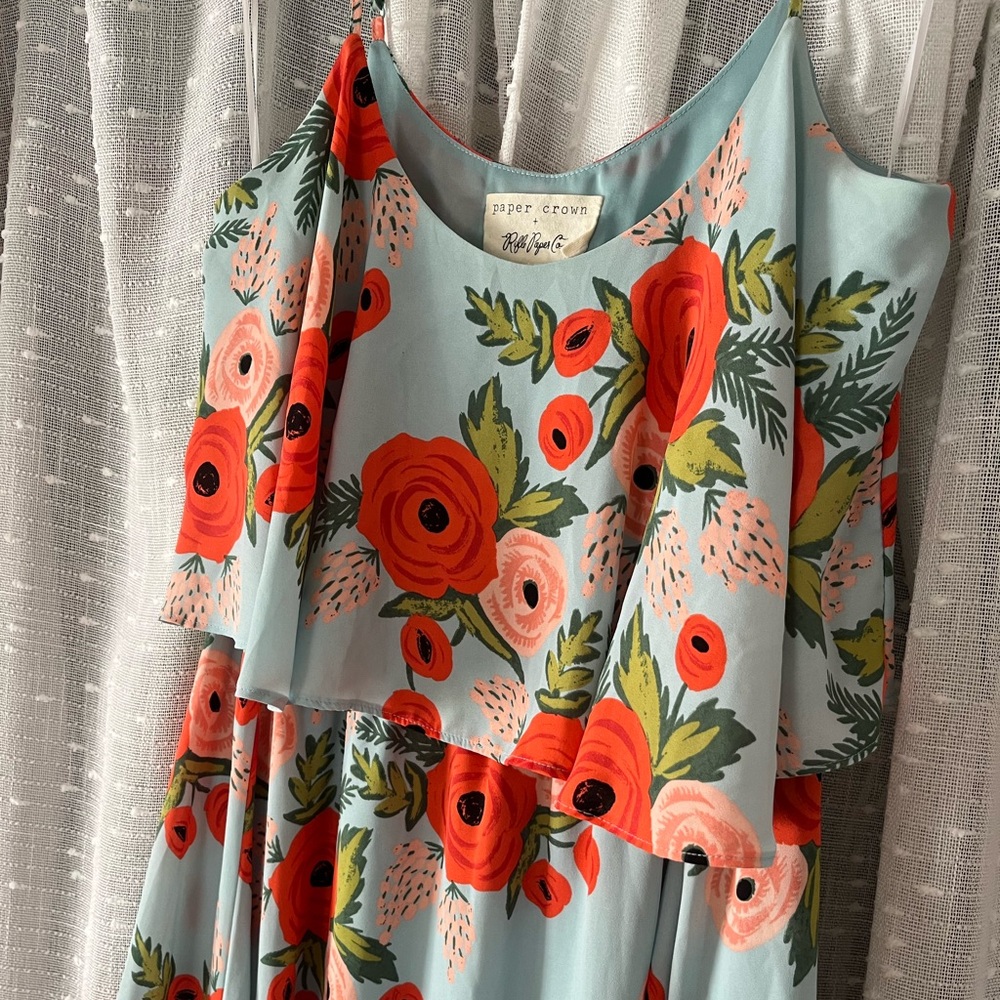 Rifle Paper Co X Paper Crown | Lauren Conrad | Anthropologie | Dress